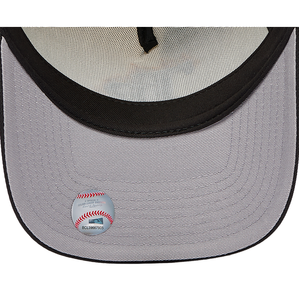 New Era MLB 940 A-Frame Flame Cap - Adult - White/Black - Image 5