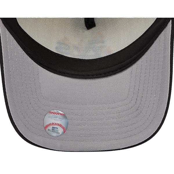 New Era MLB 940 A-Frame Flame Cap - Adult - White/Black - Image 5