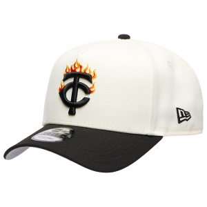 New Era MLB 940 A-Frame Flame Cap - Adult - White/Black