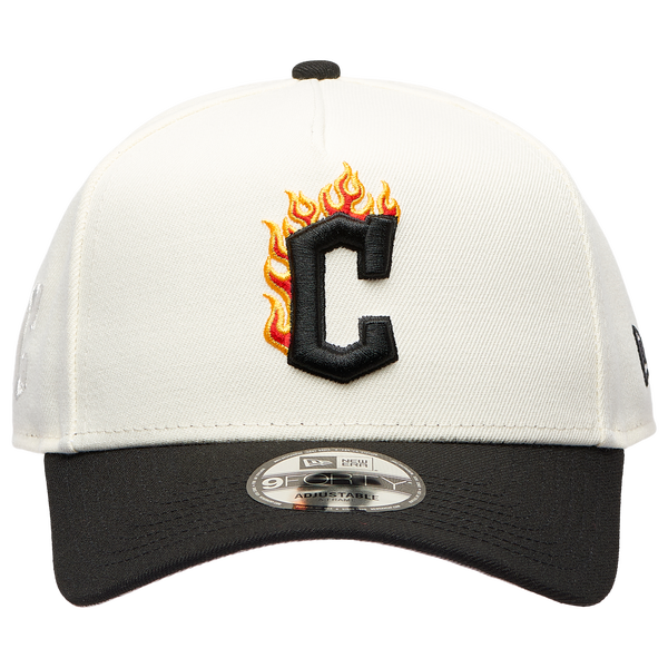 New Era MLB 940 A-Frame Flame Cap - Adult - White/Black - Image 2