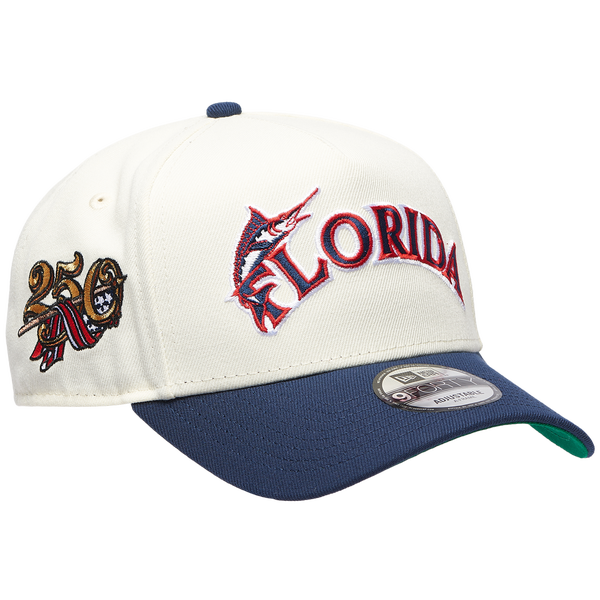 New Era MLB 940 A-Frame Anniversary Cap - Adult - White/Navy - Image 3