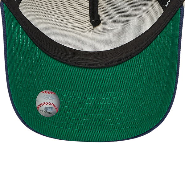 New Era MLB 940 A-Frame Anniversary Cap - Adult - White/Navy - Image 5