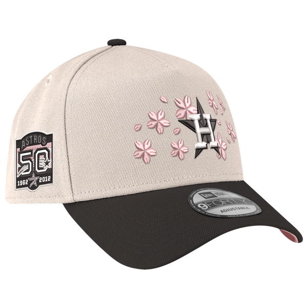 New Era MLB 940 A-Frame Blossom Cap - Adult - Black/White - Image 3