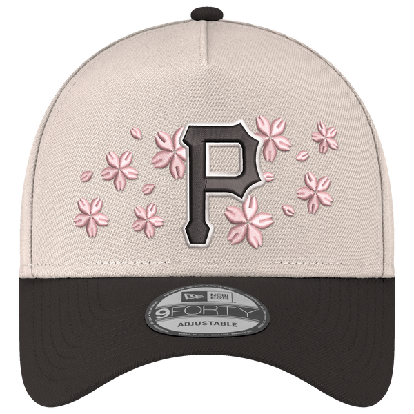 New Era MLB 940 A-Frame Blossom Cap - Adult - Black/White - Image 2