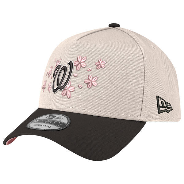 New Era MLB 940 A-Frame Blossom Cap - Adult - White/Black
