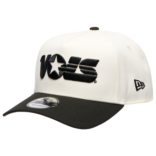 New Era 9FORTY A-Frame Chrome Cap - Adult - Black/Chrome