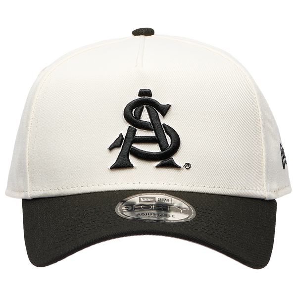 New Era 9FORTY A-Frame Chrome Cap - Adult - Black/Chrome - Image 2