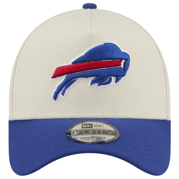 New Era NFL 9FORTY A-Frame Cap - Adult - Chrome/Blue - Image 2