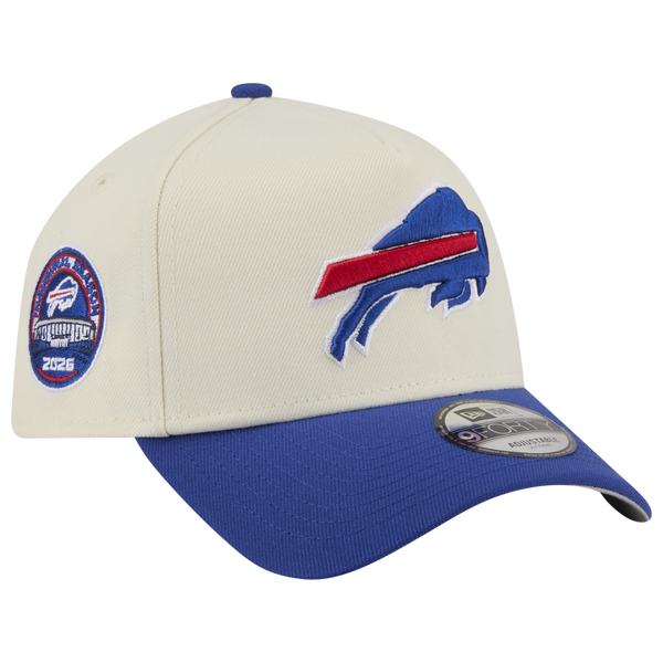 New Era NFL 9FORTY A-Frame Cap - Adult - Chrome/Blue - Image 3
