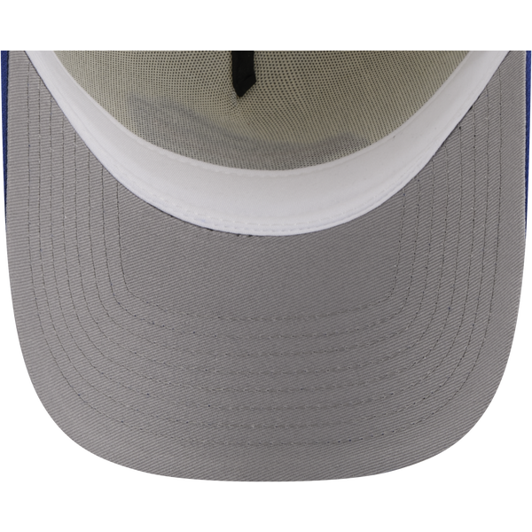 New Era NFL 9FORTY A-Frame Cap - Adult - Chrome/Blue - Image 7