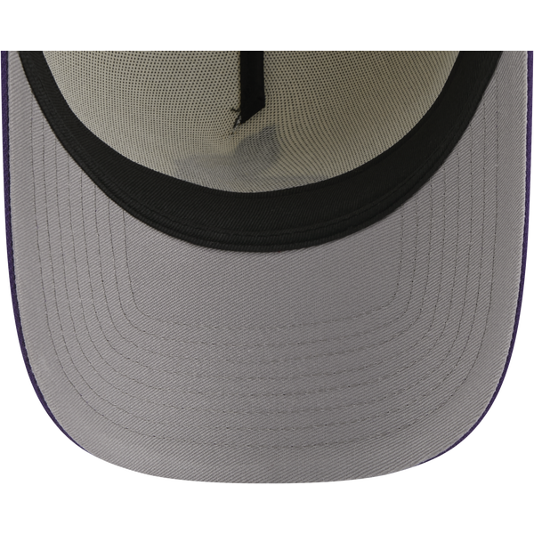 New Era NFL 9FORTY A-Frame Cap - Adult - Purple/Chrome - Image 6