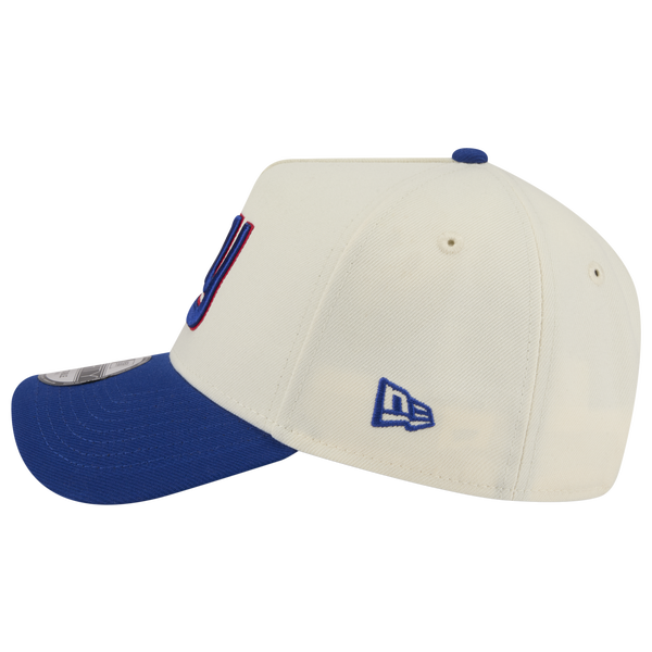 New Era NFL 9FORTY A-Frame Cap - Adult - Blue/Chrome - Image 4