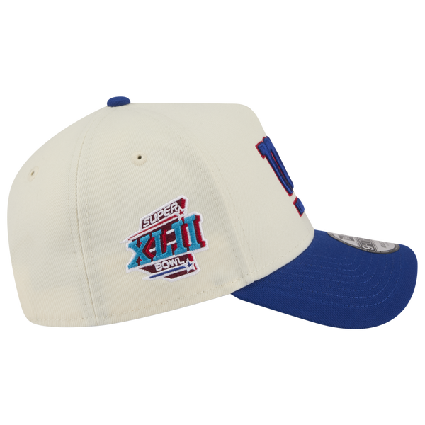 New Era NFL 9FORTY A-Frame Cap - Adult - Blue/Chrome - Image 5