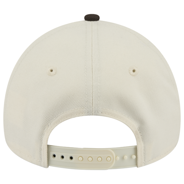 New Era NFL 9FORTY A-Frame Cap - Adult - Chrome/Brown - Image 6