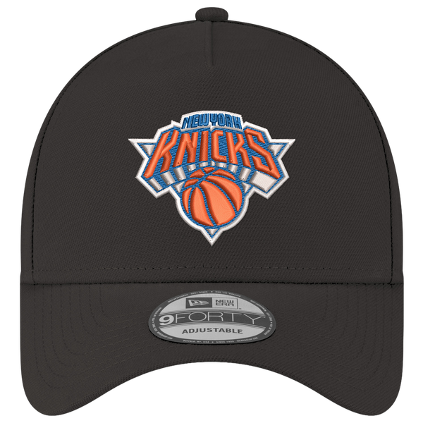 New Era Knicks 940 A-Frame Champs SP Cap - Adult - Black - Image 2
