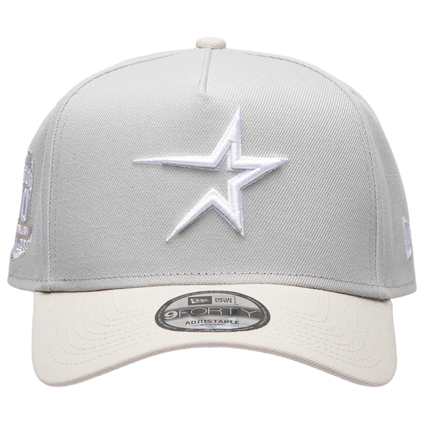 New Era MLB 940 A-Frame Cap - Adult - Gray/Silver - Image 2