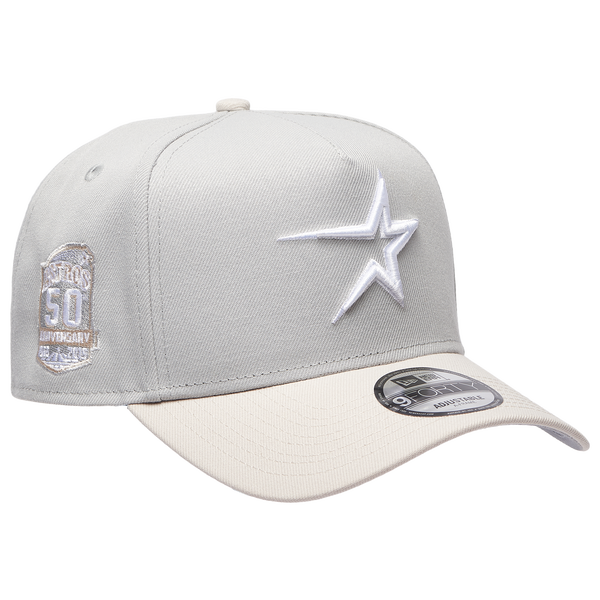 New Era MLB 940 A-Frame Cap - Adult - Gray/Silver - Image 3