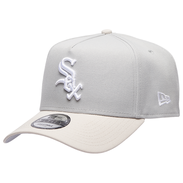 New Era MLB 940 A-Frame Cap - Adult - Gray/Silver