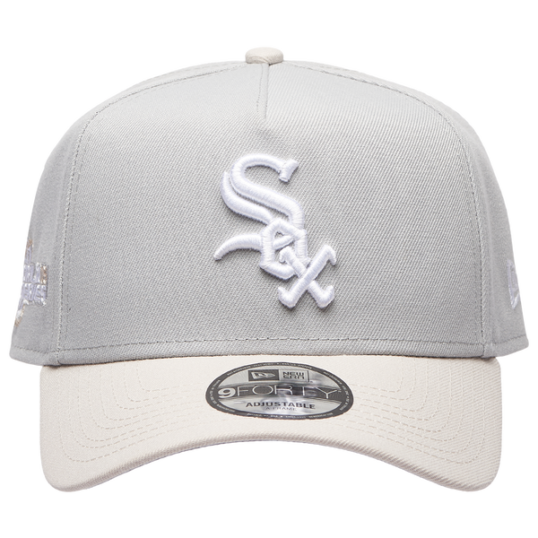 New Era MLB 940 A-Frame Cap - Adult - Gray/Silver - Image 2