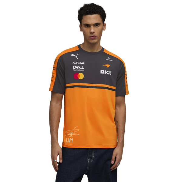 PUMA McLaren Replica Norris Tee - Men's - Papaya