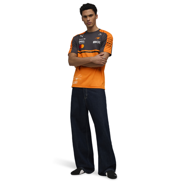 PUMA McLaren Replica Norris Tee - Men's - Papaya - Image 3