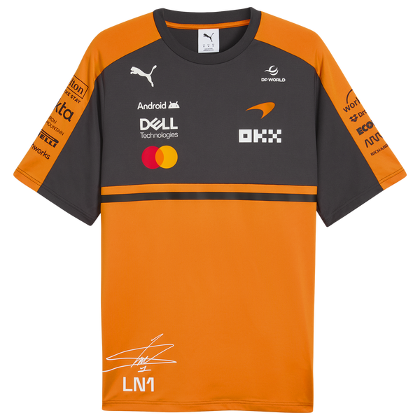 PUMA McLaren Replica Norris Tee - Men's - Papaya - Image 4