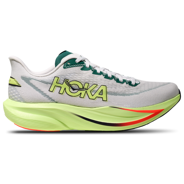 HOKA Mach 7 - Men's - Grey/Red/Neon Yuzu