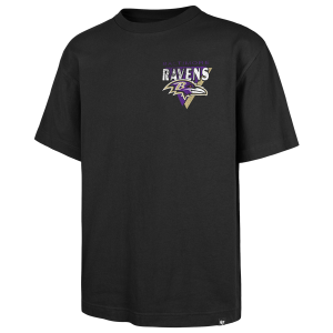47 Brand NFL Baltimore Ravens Bar S/S T-Shirt - Men's - Black