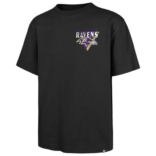 47 Brand NFL Baltimore Ravens Bar S/S T-Shirt - Men's - Black