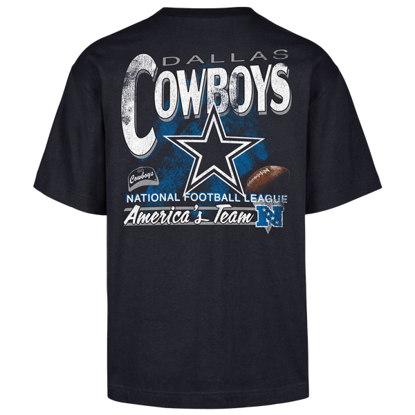 47 Brand NFL Cowboys Under Bar T-Shirt - Men's - Navy - Image 2