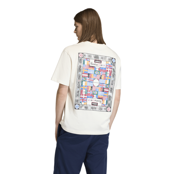adidas Archive Country Flag T-Shirt - Men's - Multi/White - Image 2