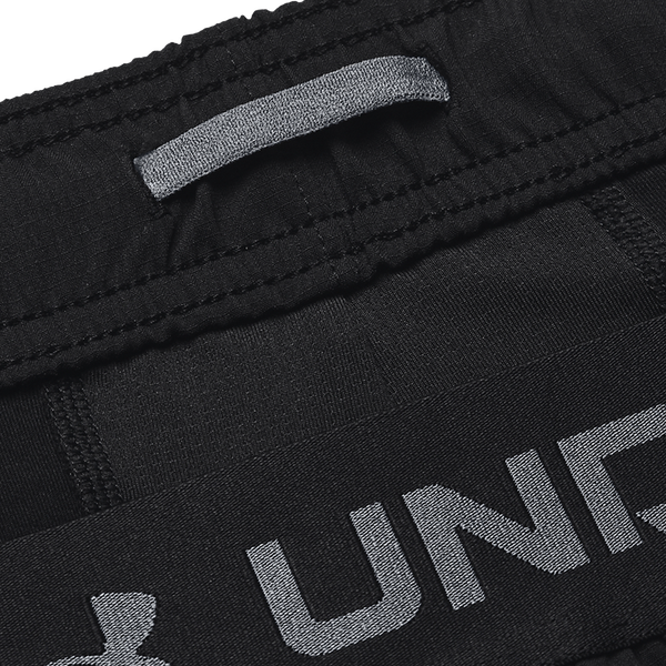 Under Armour Vanish Woven Shorts With Heat Gear - Men's - Black/Black/Pitch Grey - Image 4