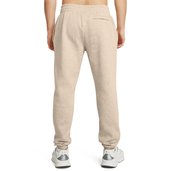 Under Armour Essential Fleece Joggers - Men's - Timberwolf Taupe/Timberwolf Taupe - Image 5