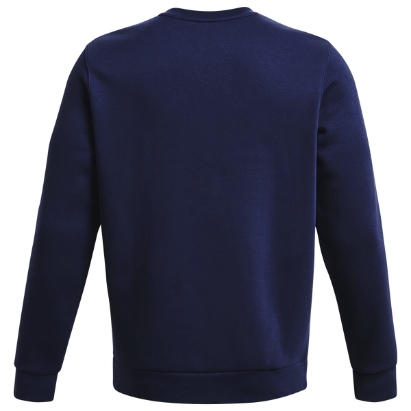 Under Armour Essential Fleece Crew - Men's - Midnight Navy/White - Image 4
