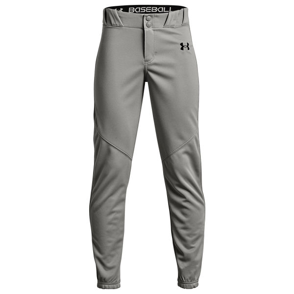 Under Armour Utility Baseball Pants - Boys' Grade School - Gray/White