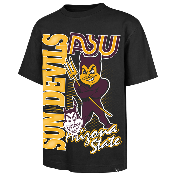 47 Brand Mascot Short Sleeve T-Shirt - Men's - Black