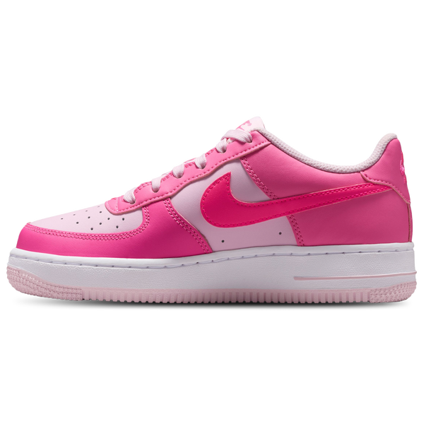 Nike Air Force 1 - Girls' Grade School - Hyper Pink/Pinksicle - Image 2