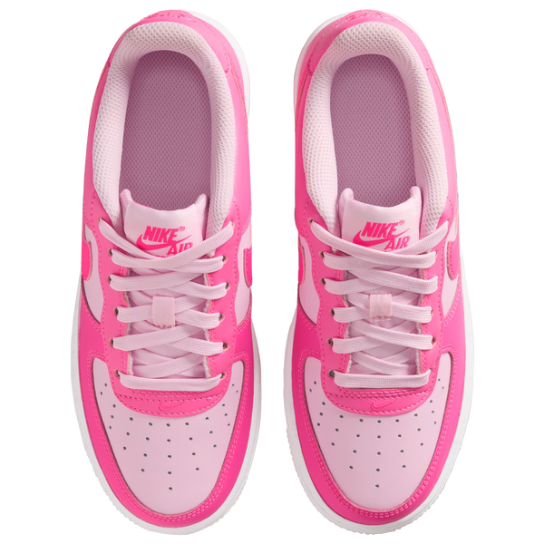 Nike Air Force 1 - Girls' Grade School - Hyper Pink/Pinksicle - Image 4