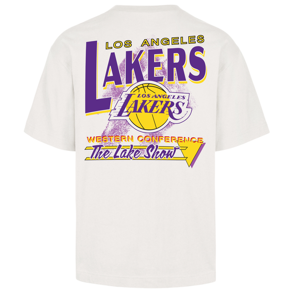 47 Brand Lakers Alternate Under Bar Foundation T-Shirt - Men's - Sandstone - Image 2
