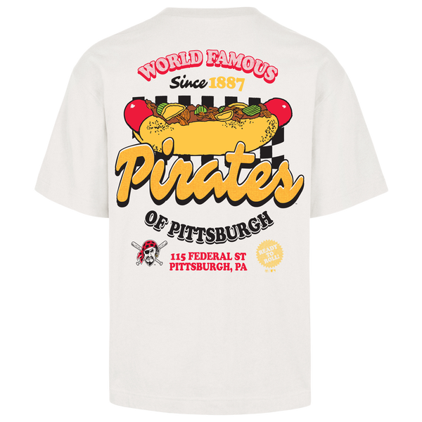47 Brand MLB Hotdog Short Sleeve T-Shirt - Men's - White - Image 2