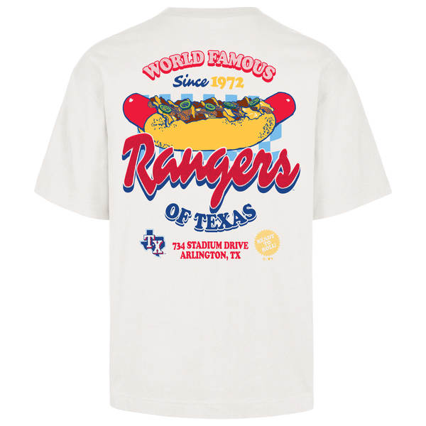 47 Brand MLB Hotdog Short Sleeve T-Shirt - Men's - White - Image 2