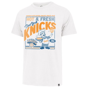 47 Brand Knicks Regional Franklin T-Shirt - Men's - White Wash