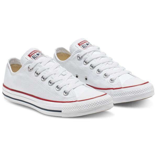 Converse All Star Low Top - Men's - White/White/Optical White - Image 6
