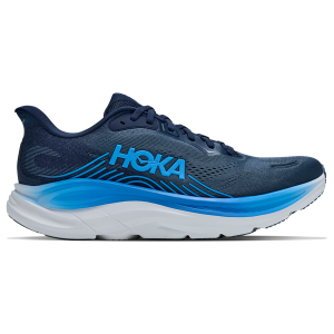 HOKA Clifton 11 - Men's - White/Navy/Blue
