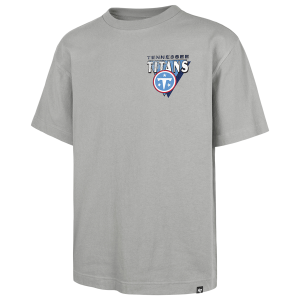 47 Brand NFL Tennessee Titans Bar S/S T-Shirt - Men's - Wolf Grey