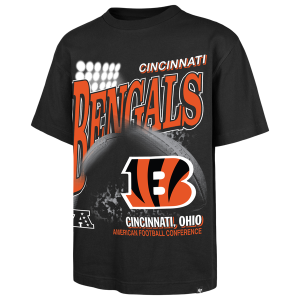 47 Brand NFL Cincinnati Bengals Hometown S/S T-Shirt - Men's - Black