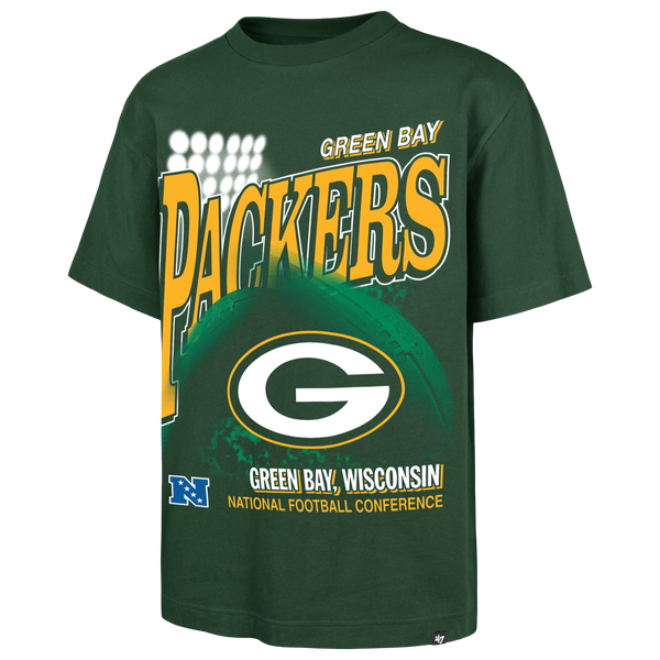 47 Brand NFL Green Bay Packers Hometown S/S T-Shirt - Men's - Dark Green