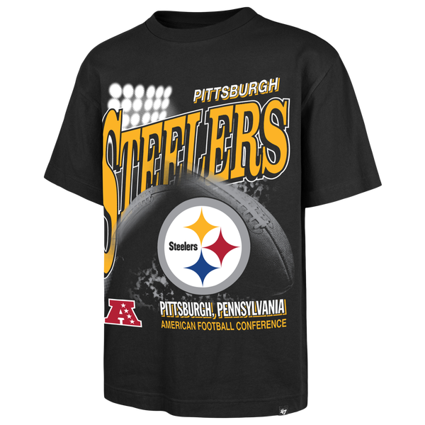 47 Brand Steelers Hometown T-Shirt - Men's - Black