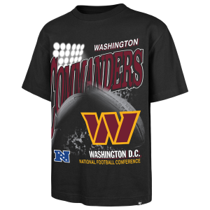 47 Brand NFL Washington Commanders Hometown S/S T-Shirt - Men's - Black