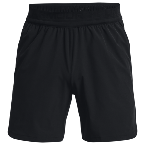 Under Armour Peak Woven Shorts - Men's - Black/Grey